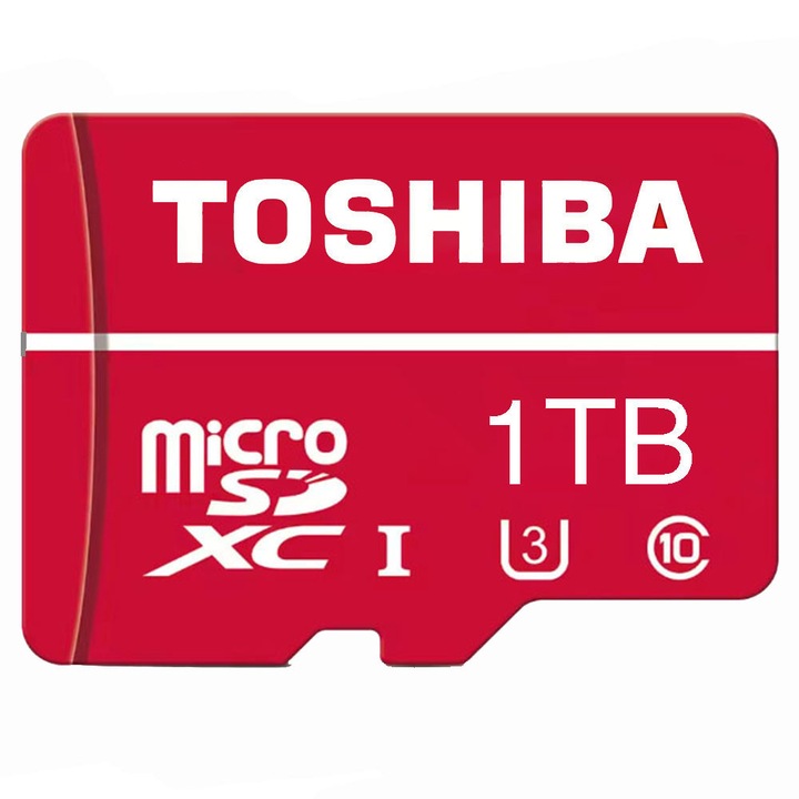 Toshiba 1TB MicroSDXC memóriakártya, UHS-I, 100MB/s, adapterrel, víz- és ütésálló