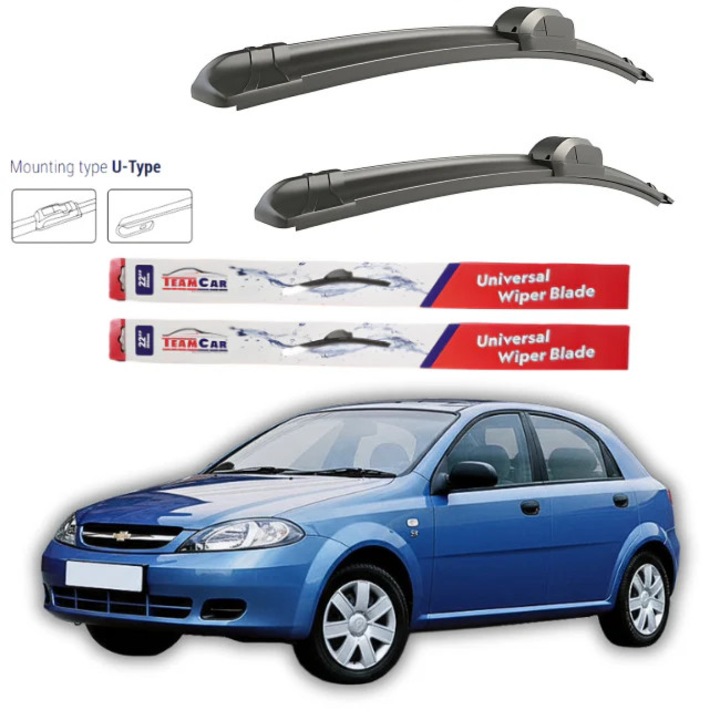 Чистачки Chevrolet Lacetti (J200) HATCHBACK 2004-2013 – Комплект предни плоски