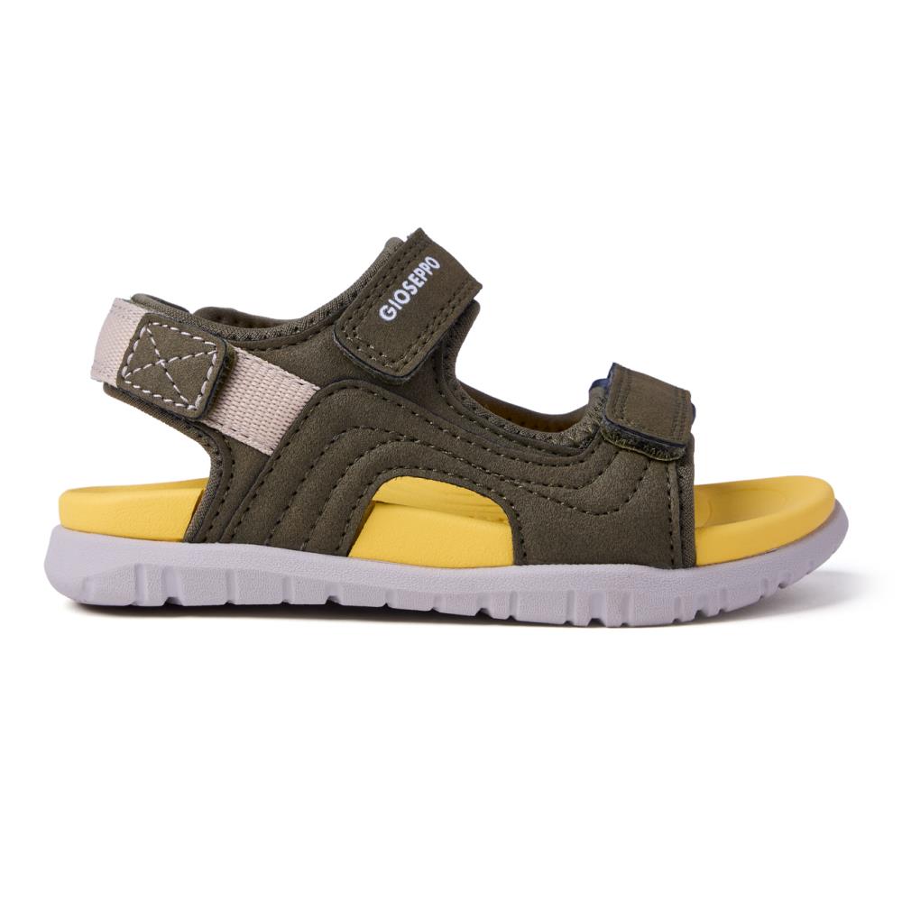 Gioseppo, Sandale cu velcro Coroico, Kaki, 27 EU