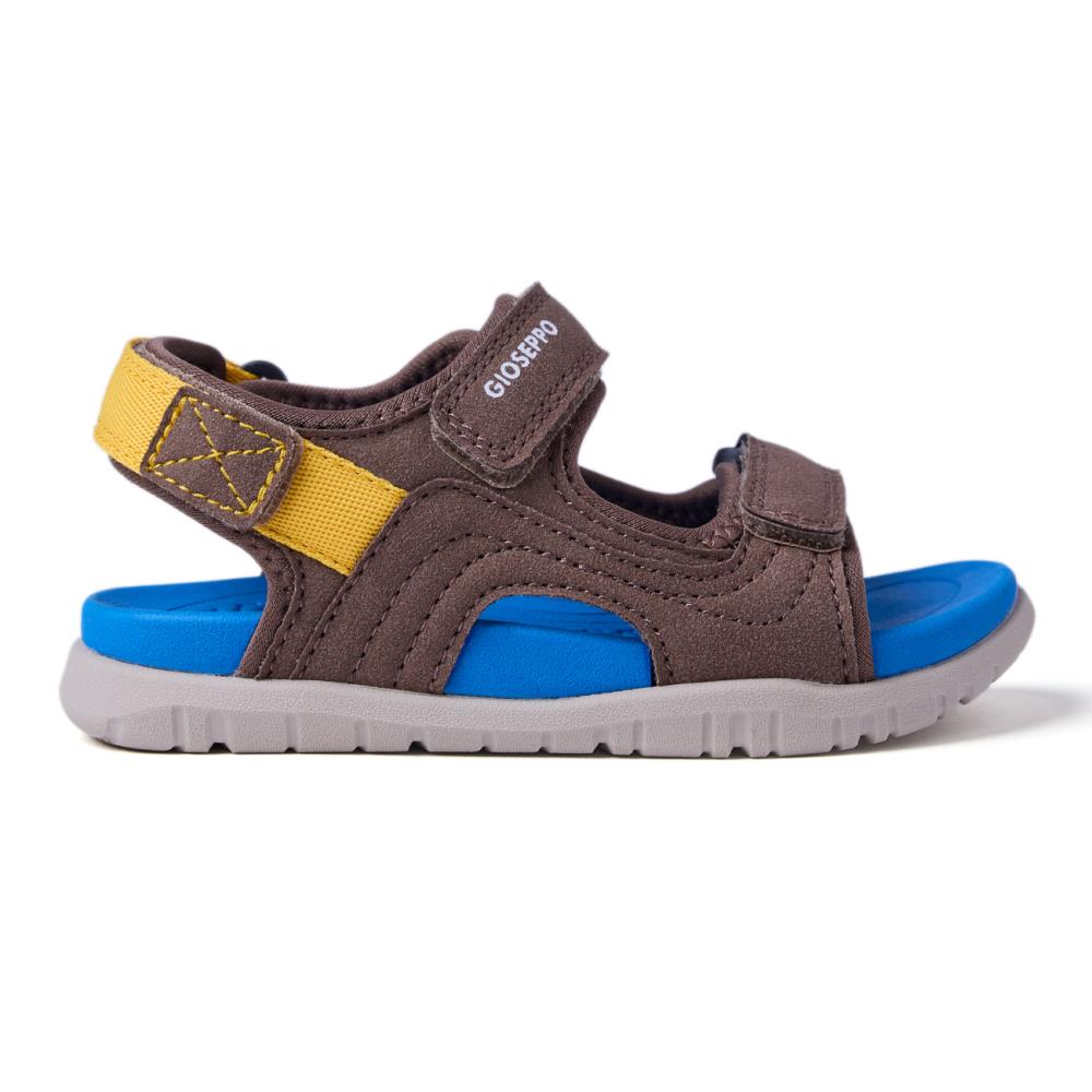 Gioseppo, Sandale cu velcro Coroico, Maro taupe, 34 EU