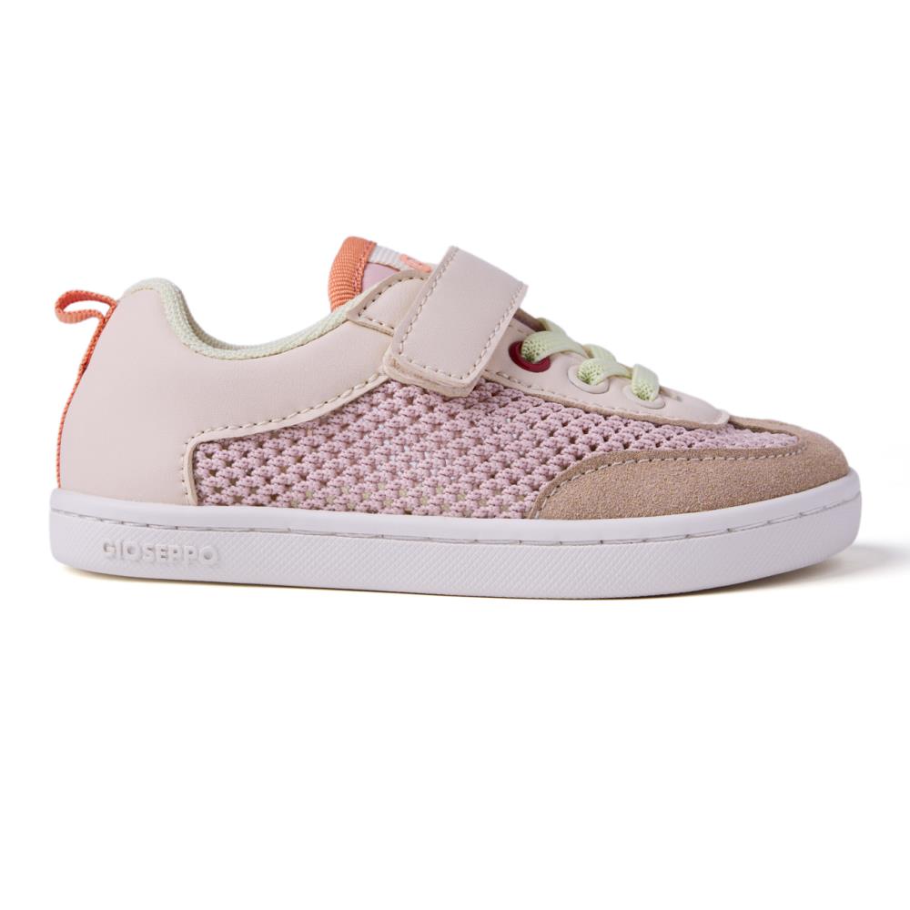 Gioseppo, Pantofi sport de plasa cu velcro Crete, Bej, 29 EU