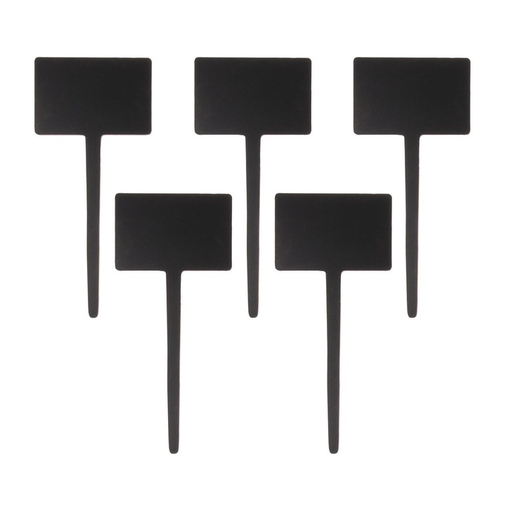 Sticks cu Tabla Neagra pentru Creta Lichida 18x8cm - 5buc