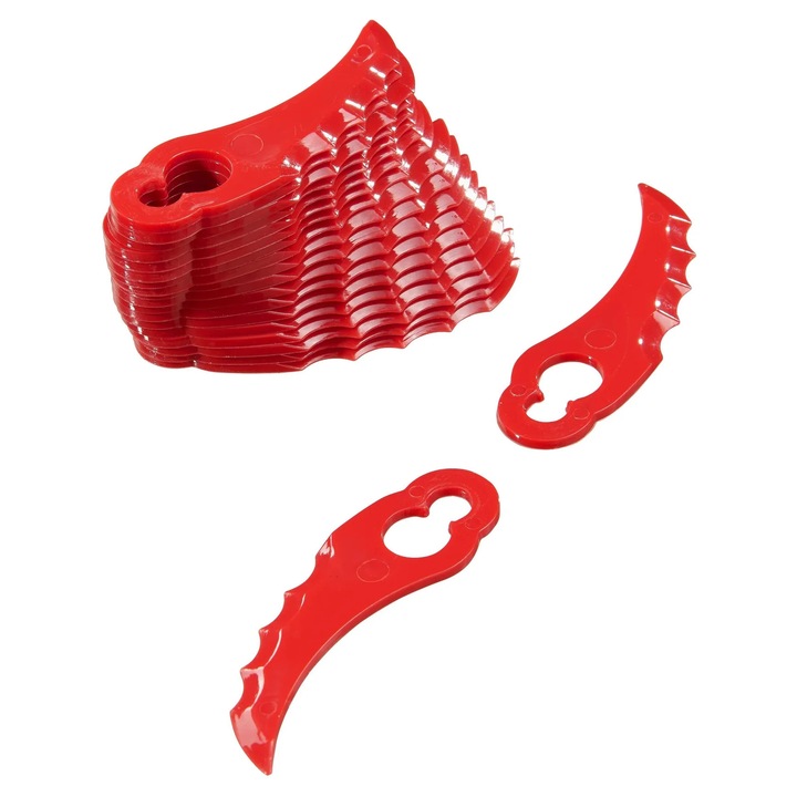 Lame de schimb curbate (20 buc.) pentru trimmer de iarba X-Slider 5 in 1, Art. 984031