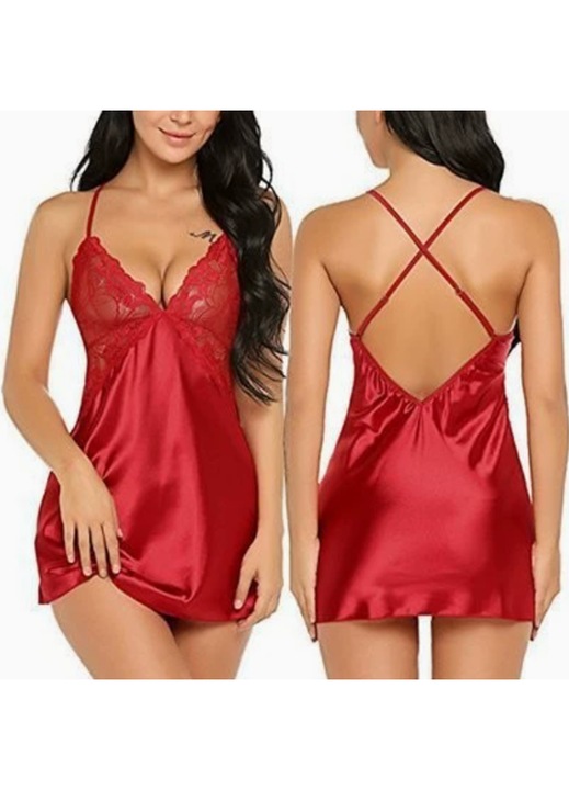 Lism szexi hálóing, piros