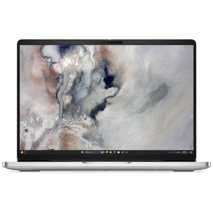 Лаптоп Dell Pro 14 PC14250 с Intel Ultra 5 235U (2.4/4.9GHz, 12M), 32 GB, 1TB M.2 NVMe SSD, Intel Graphics 4 Core, Windows 11 Pro, Сребрист