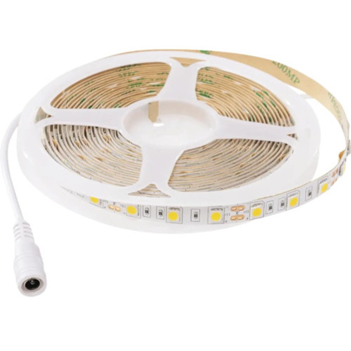 Banda LED QL Lighting 5m 72W, lumina calda