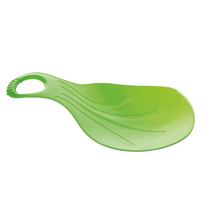 Sanie copii, Tip planseta, Plastic, Forma para, 50 x 36 cm, Verde