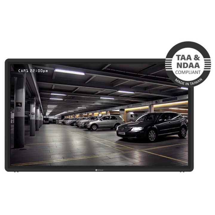 Monitor IPS LED AG neovo 31.5" TTN-3201, Full HD 1920 x 1080, VGA, DVI, HDMI, Boxe Negru