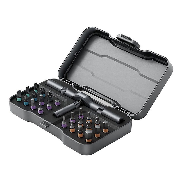 Surubelnita cu clichet MOVA MRSH01, 24 biti, USB-C, 160x92,5x36mm