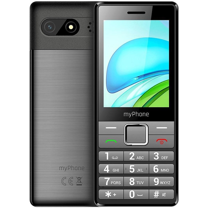 Смартфон myPhone 7340 LTE, 48MB, 128MB, Black/Silver