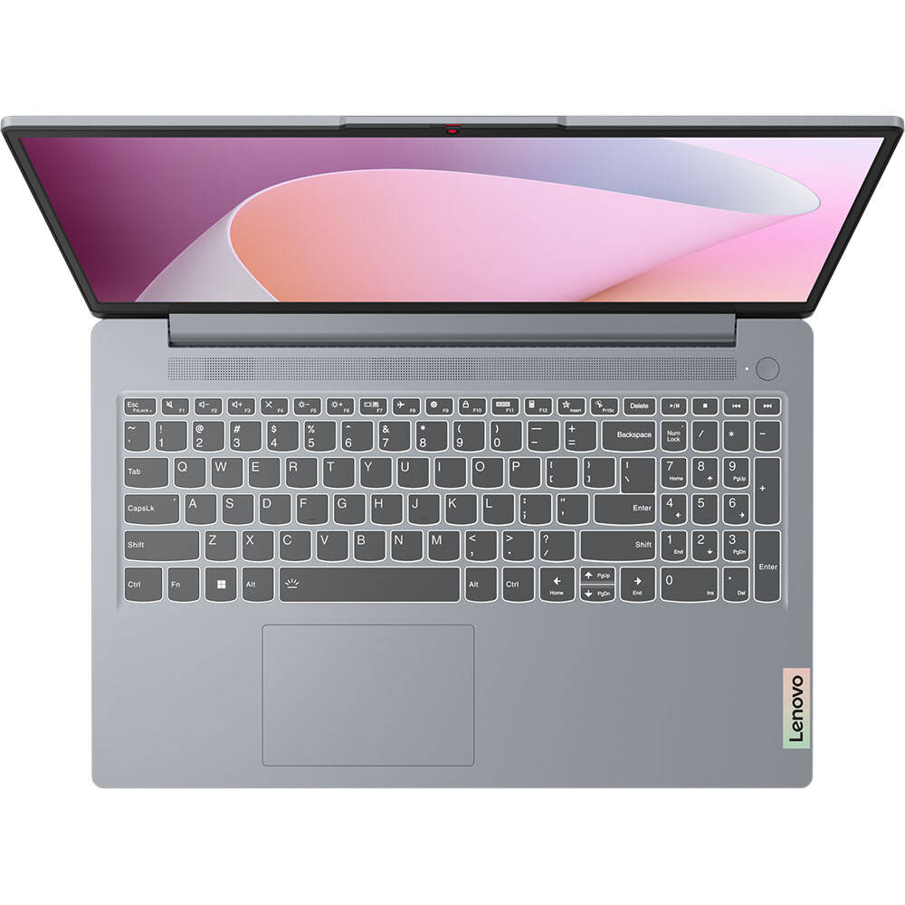 Laptop Lenovo IdeaPad Slim 3 FHD 15.6 inch AMD Ryzen 7 5825U 16GB 512GB SSD Windows 11 Home Arctic Grey