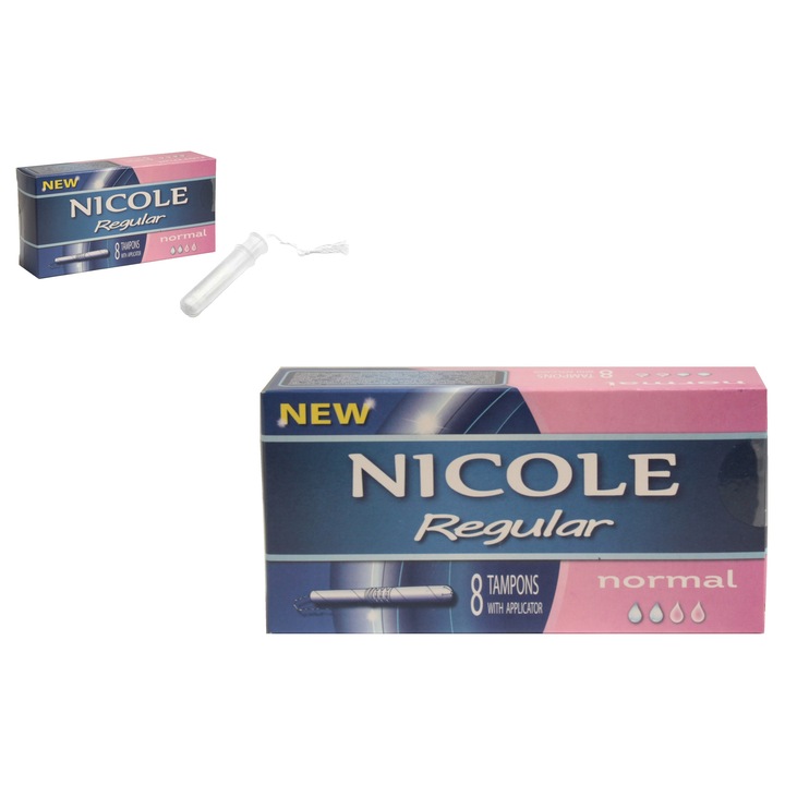 Tampon Regular ''Nicole'' 8 Darabos Normál