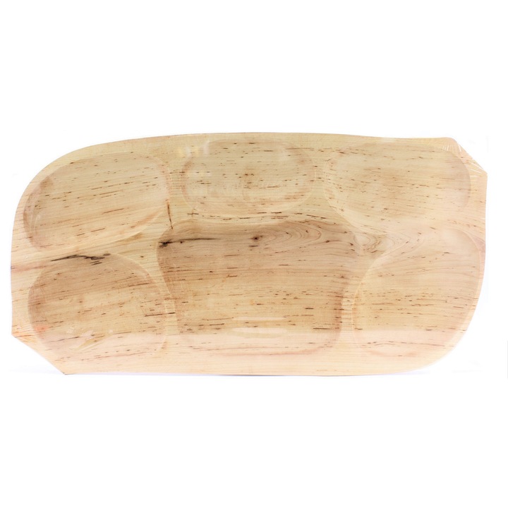 Set de servire din lemn gigant, 6 piese (75-80cm) (100/rkl)