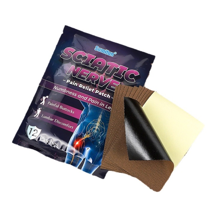 Plasturi pentru sciatica, Sumifun, 12 bucati