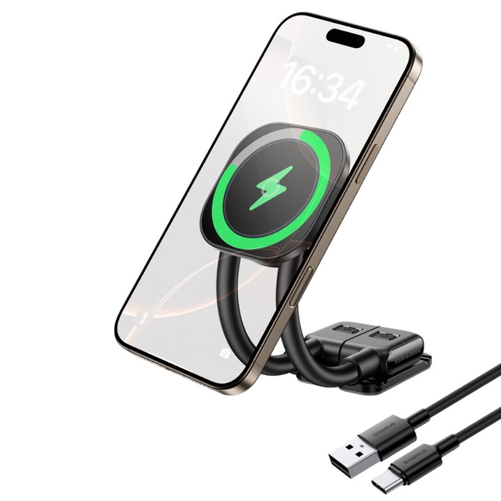 Suport pentru Masina cu Magnet - Baseus PrimeTrip C03s Pro (C0013B01) - Black