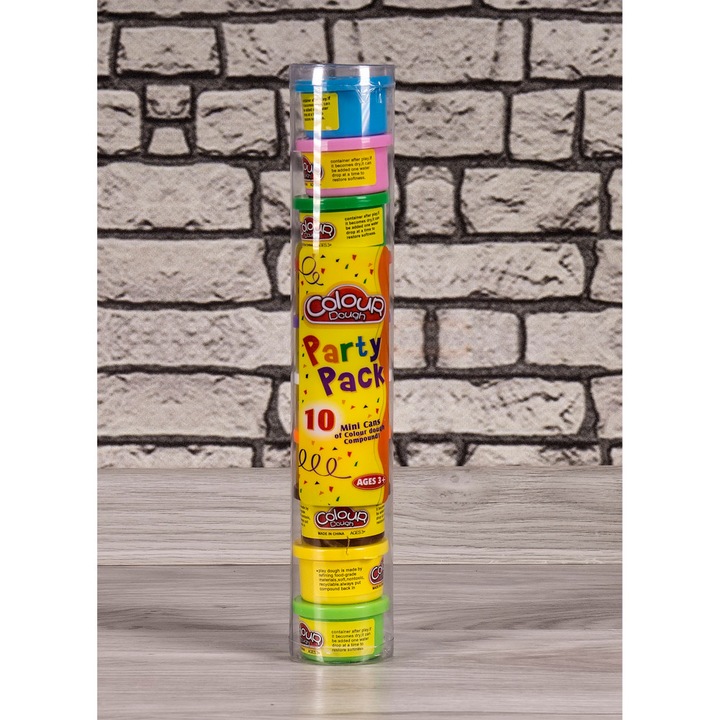 Gyermek gyurma 10 színben EmonaMall W2247, Sárga