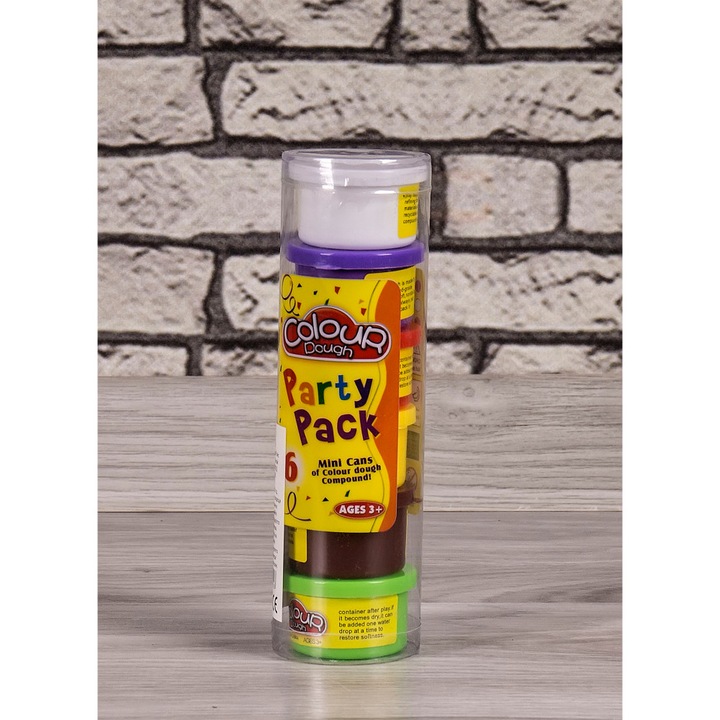 Gyermek modellező gyurma 6 színben EmonaMall W2254, Sárga