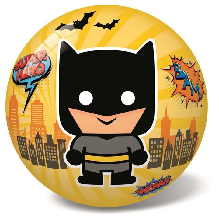 EmonaMall W5373 labda, Super Hero, 14 cm, többszínű