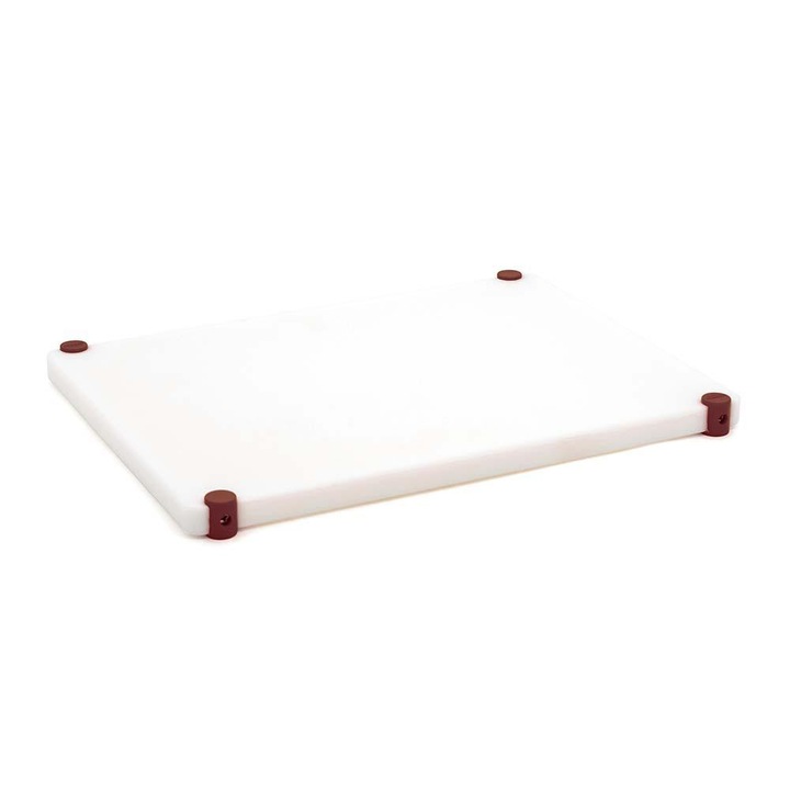 Tocător profesional de bucătărie cu picioare Bisetti TAGLIERI PROFESSIONALI 50 x 35 cm – maro