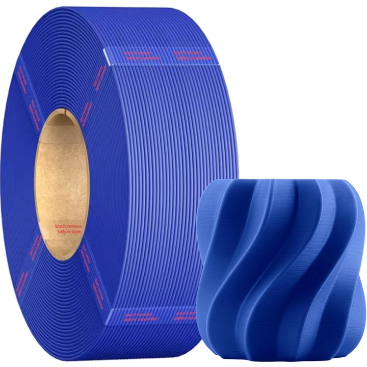 Filament Anycubic PLA Refill, 1kg, Albastru, pentru imprimanta 3D, 1.75mm