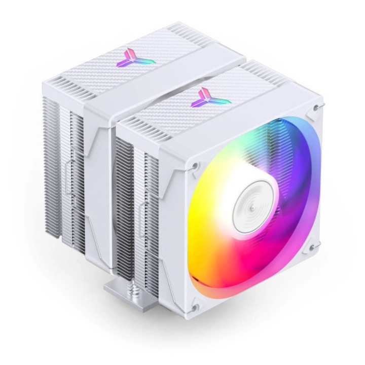 Cooler procesor Jonsbo CR-3000E CPU, dual tower, 260 W TDP, RGB lighting, 2x120mm, white