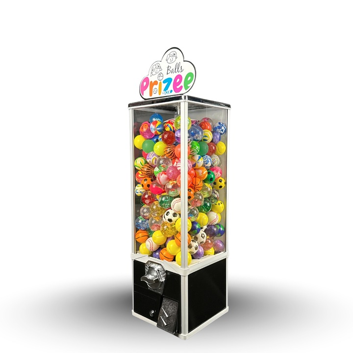 Aparat de Distribuire bile – PrizeeBox Pentru Jocuri cu Capsule, cu Monede, Utilizare Comercială