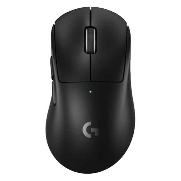 Безжична мишка Gaming Logitech PRO X Superlight 2 DEX, Ултралека, Сензор LightSpeed Hero, Черен