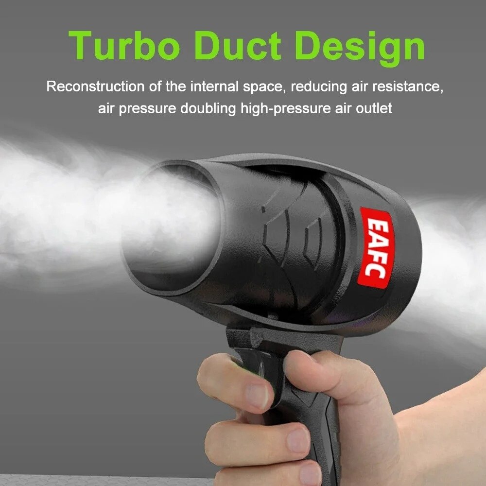 Fara Jet Suflanta de aer electrica portabila fara fir, suflanta Turbo Jet Fan ...