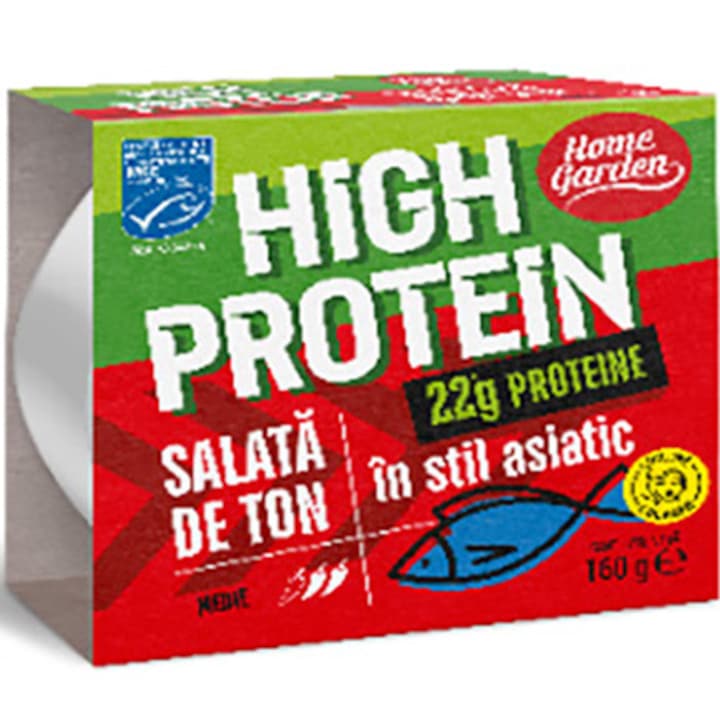 Salata Ton Home Garden High Protein Asiatica, 160g
