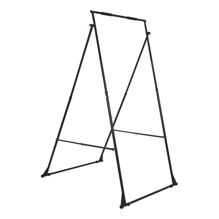 Bara de tractiuni si Yoga, max 200 kg, reglare orizontala pe 4 niveluri si verticala pe 6 niveluri, Otel, 1750 x 1300 x 2400 mm