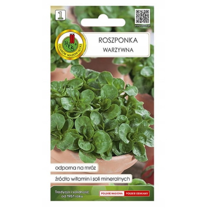 Seminte de Rosponka, PNOS, 1g, mancare sanatoasa, usor de cultivat