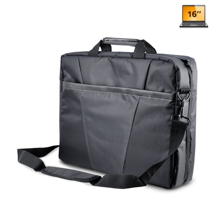 Advance Basicline 16" Notebook Bag Black, 257470, Notebook táska