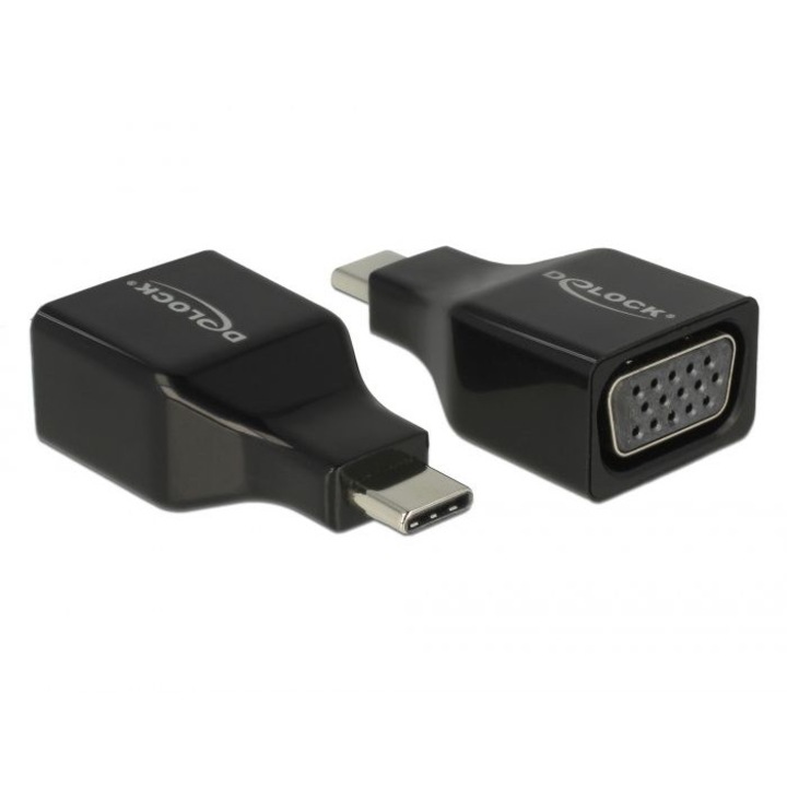 DeLock USB Type-C VGA adapter, DP Alt Mode