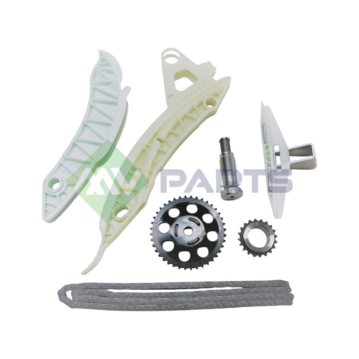MV PARTS F5490 vezérműlánc készlet, kompatibilis PSA 1.6 motorokkal, 2006-2022
