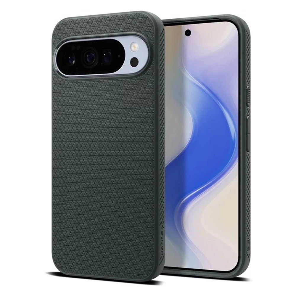 Husa pentru Google Pixel 10 Pro XL Spigen Liquid Air MagSafe, Protectie camera, Calitate premium, Verde