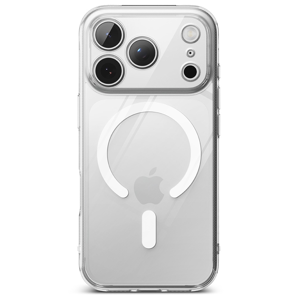 Husa pentru iPhone 17 Pro Ringke Fusion MagSafe, Incarcare wireless, Protectie camera, Calitate premium, Transparent