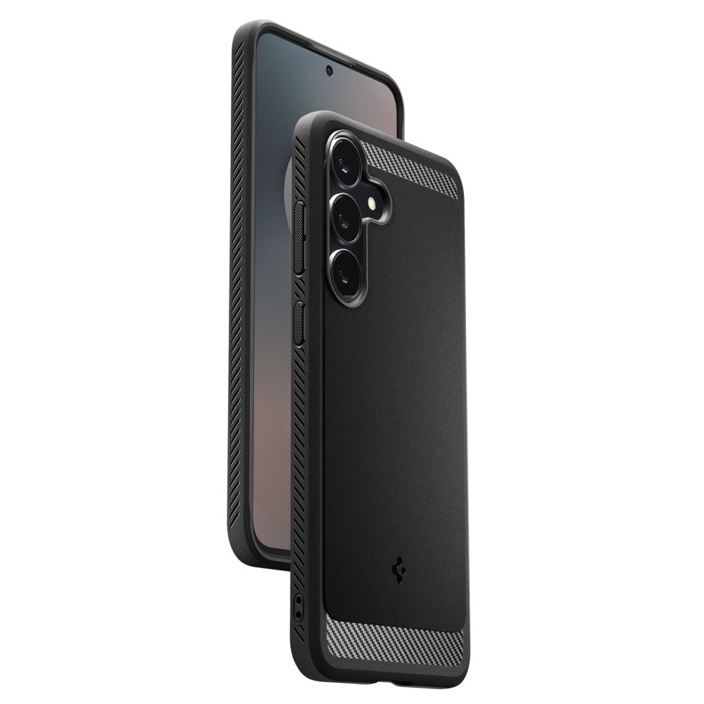 Carcasa Spigen Rugged Armor compatibila cu Samsung Galaxy S25 FE, Matte Black
