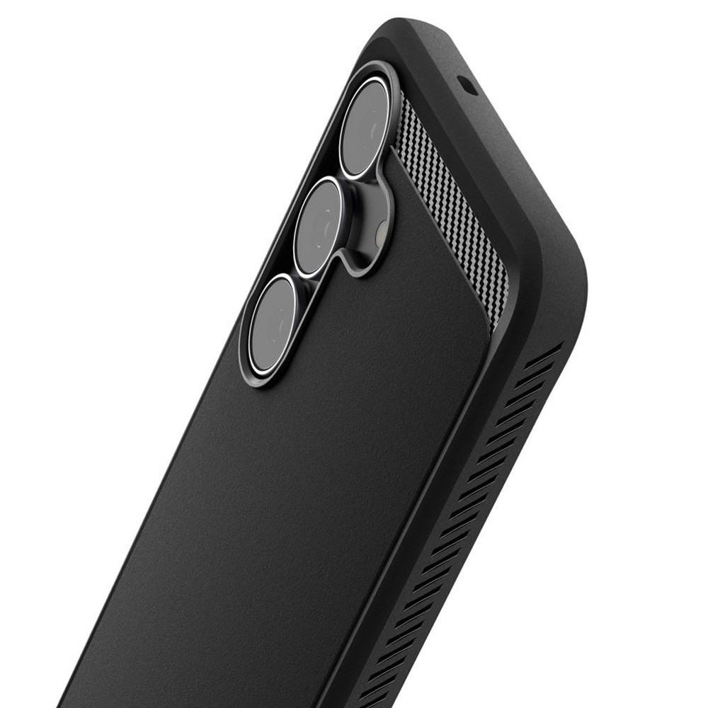 Carcasa Spigen Rugged Armor compatibila cu Samsung Galaxy S25 FE, Matte Black