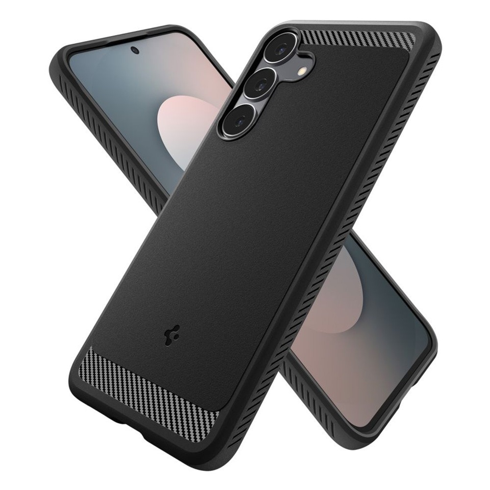 Carcasa Spigen Rugged Armor compatibila cu Samsung Galaxy S25 FE, Matte Black