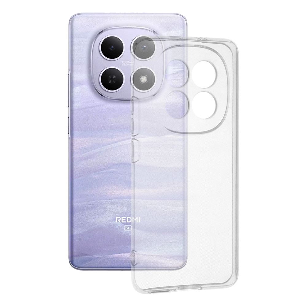 Husa pentru Xiaomi Redmi Note 15 5G / Poco M8 5G - Techsuit Clear Silicone - Transparent