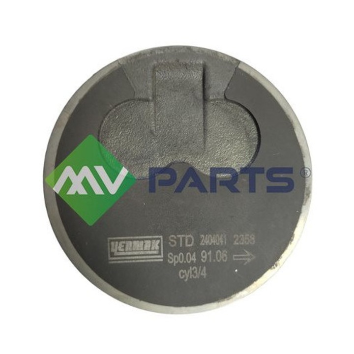 Piston, MV PARTS, TLOK 4358009 STD, cilindru 3/4, 2.5TD, H-78.7mm, 48.7mm, 32x75mm