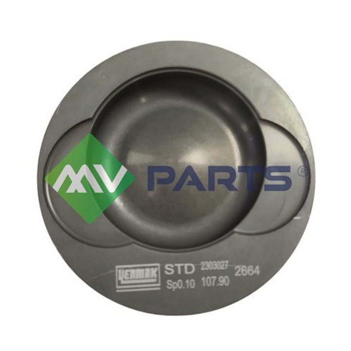 Piston auto, MV PARTS, 4664000 STD, pentru motoare MAN D0824/6, 1994-2010