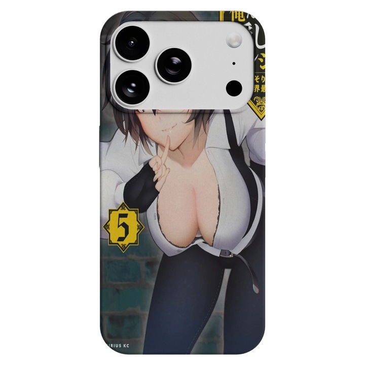Husă telefon Viceversa, model Manga Volume 5, silicon TPU, protecție ridicată, design slim, pentru Apple iPhone 17 Pro