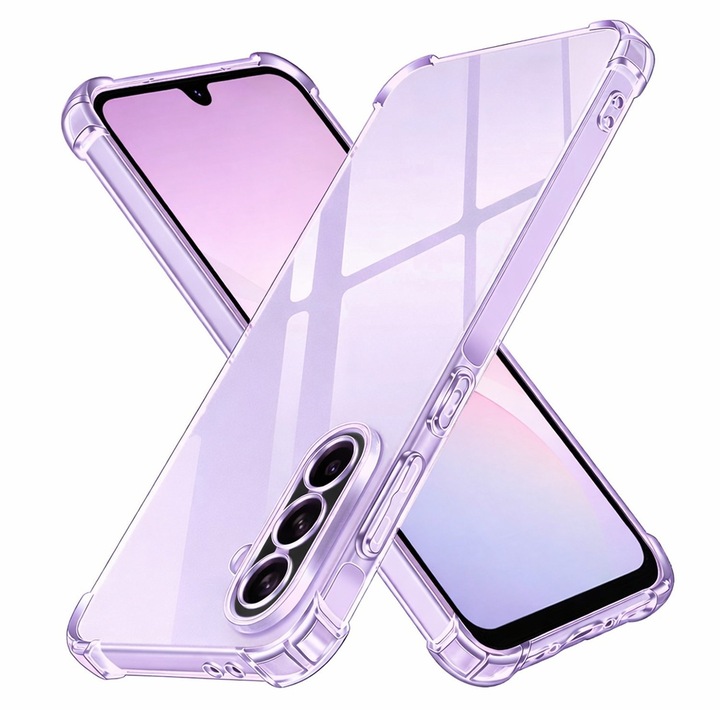 Husa pentru Samsung Galaxy A37 5G - Techsuit Shockproof Clear Silicone - Clear