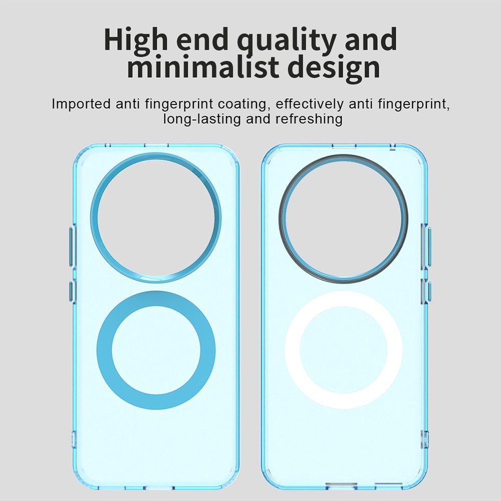 Husa premium pentru Honor Magic 8 Lite VivaShell Fusion compatibila MagSafe, Anti-Shock - Protectie Avansata Display & Camera - Design Slim si Elegant - albastru