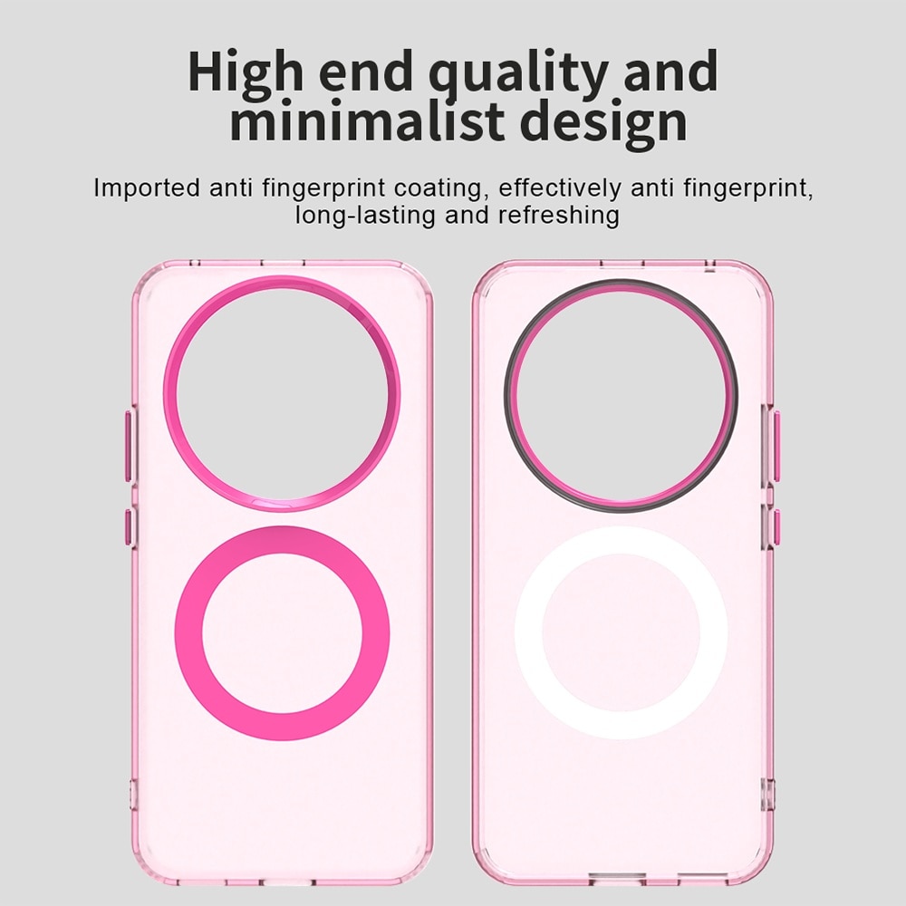 Husa premium pentru Honor Magic 8 Lite VivaShell Fusion compatibila MagSafe, Anti-Shock - Protectie Avansata Display & Camera - Design Slim si Elegant - roz