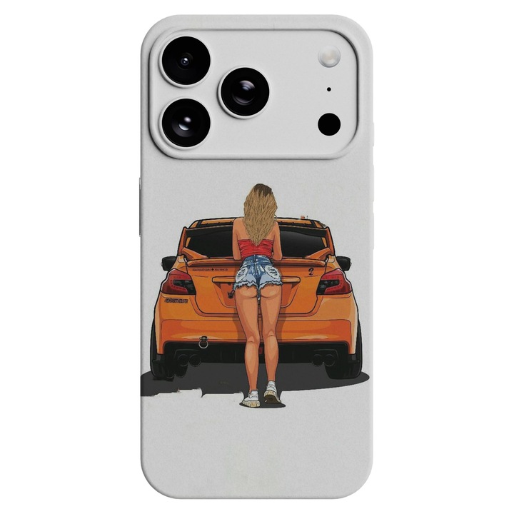 Husă telefon, Viceversa, model Racing Spoiler, silicon, 2mm, pentru Apple iPhone 17 Pro Max