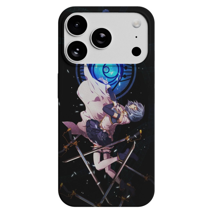 Husa telefon Premium pentru Apple iPhone 17 Pro Max, Viceversa, model Sayaka Miki Madoka Magica, Silicon, TPU