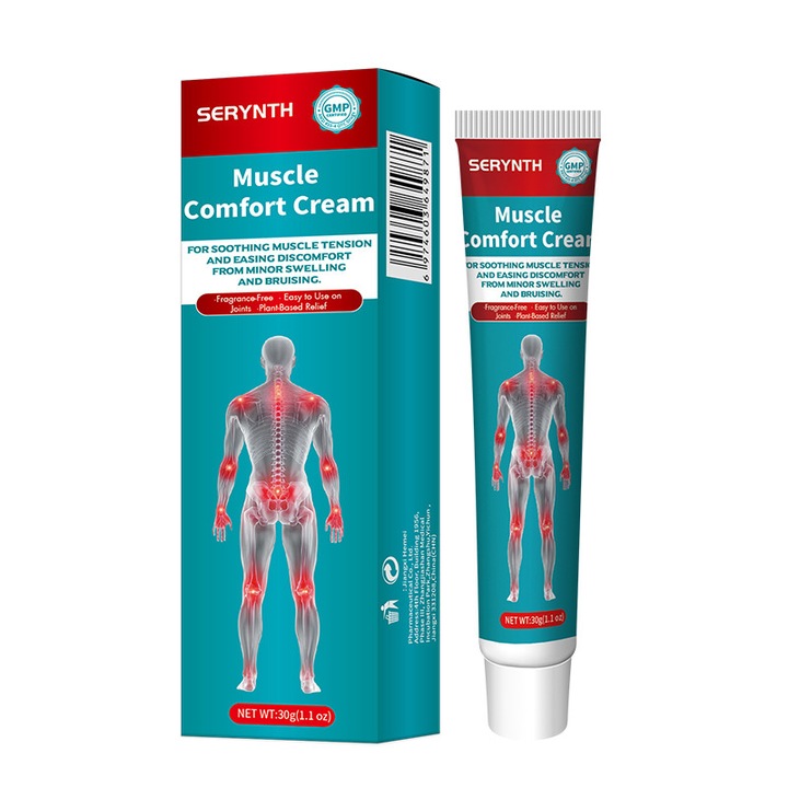 JOVYNEX Izomfájdalom krém 30g, gyógynövény alapú formula, illatmentes, ízületekre és izmokra