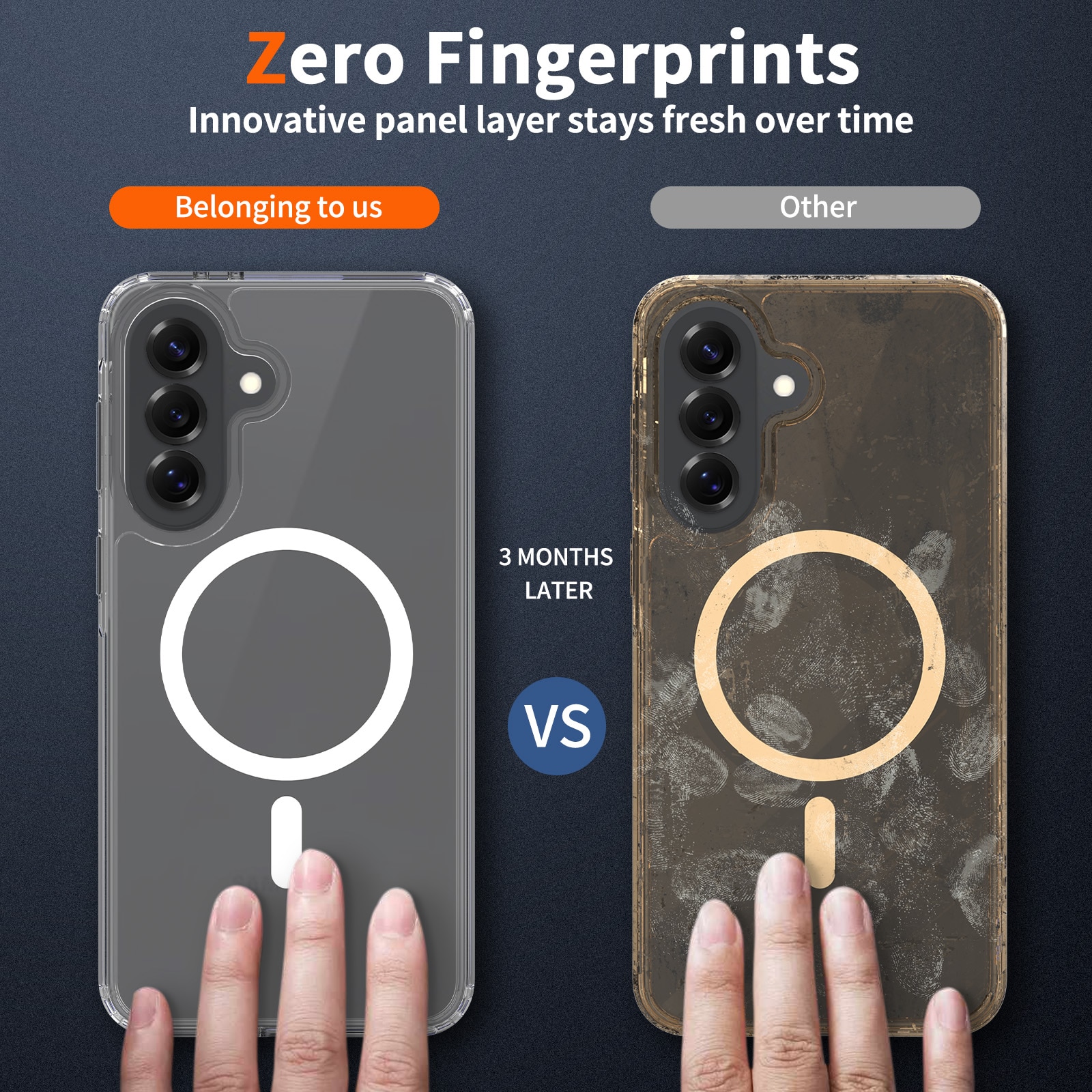 Husă pentru Samsung Galaxy A37, transparentă, material TPU+PC, protecție ecran și cameră, margini ridicate